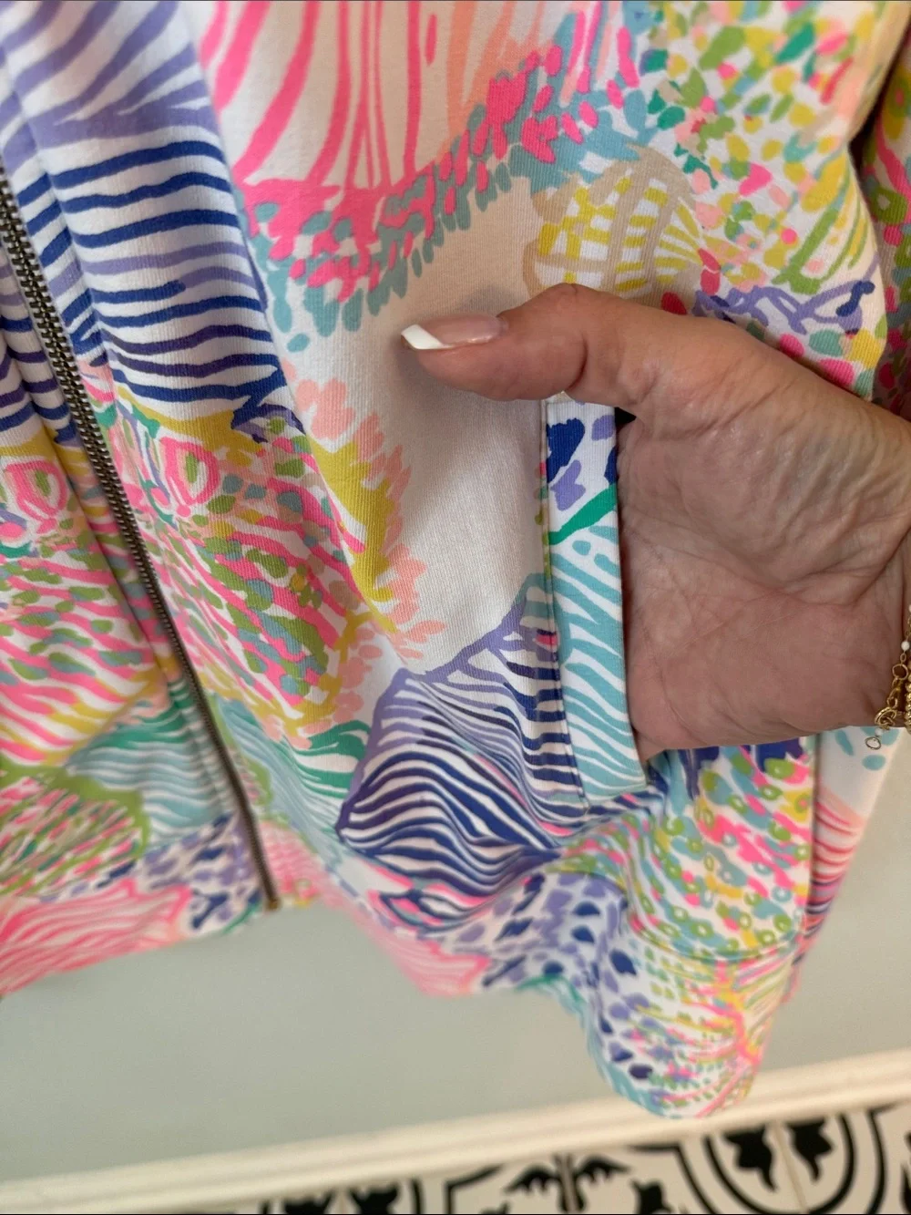 Lilly Pulitzer zip up